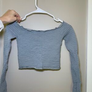 Free People Intimately Textured Long Sleeve